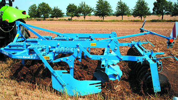 Cultivator with iglidur plain bearings